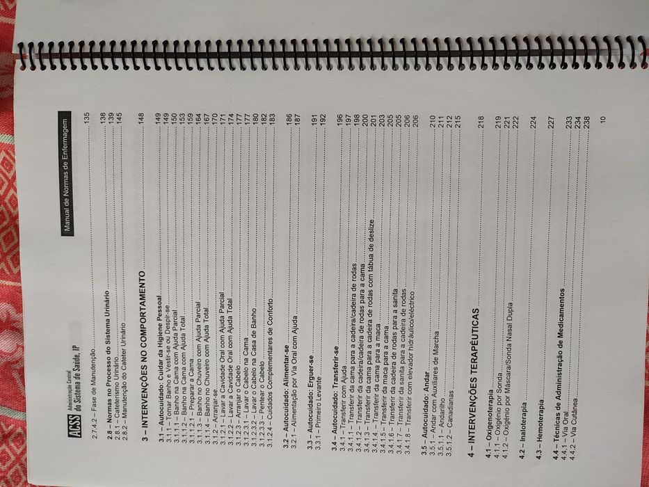 Manual de Normas de Enfermagem da ACSS