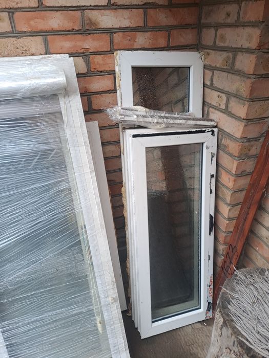 Вікна металопластикові, двері металопластикові  б,у.