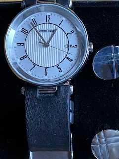 Relógio de homem 40mm e botões de punho "Pierre Cardin"