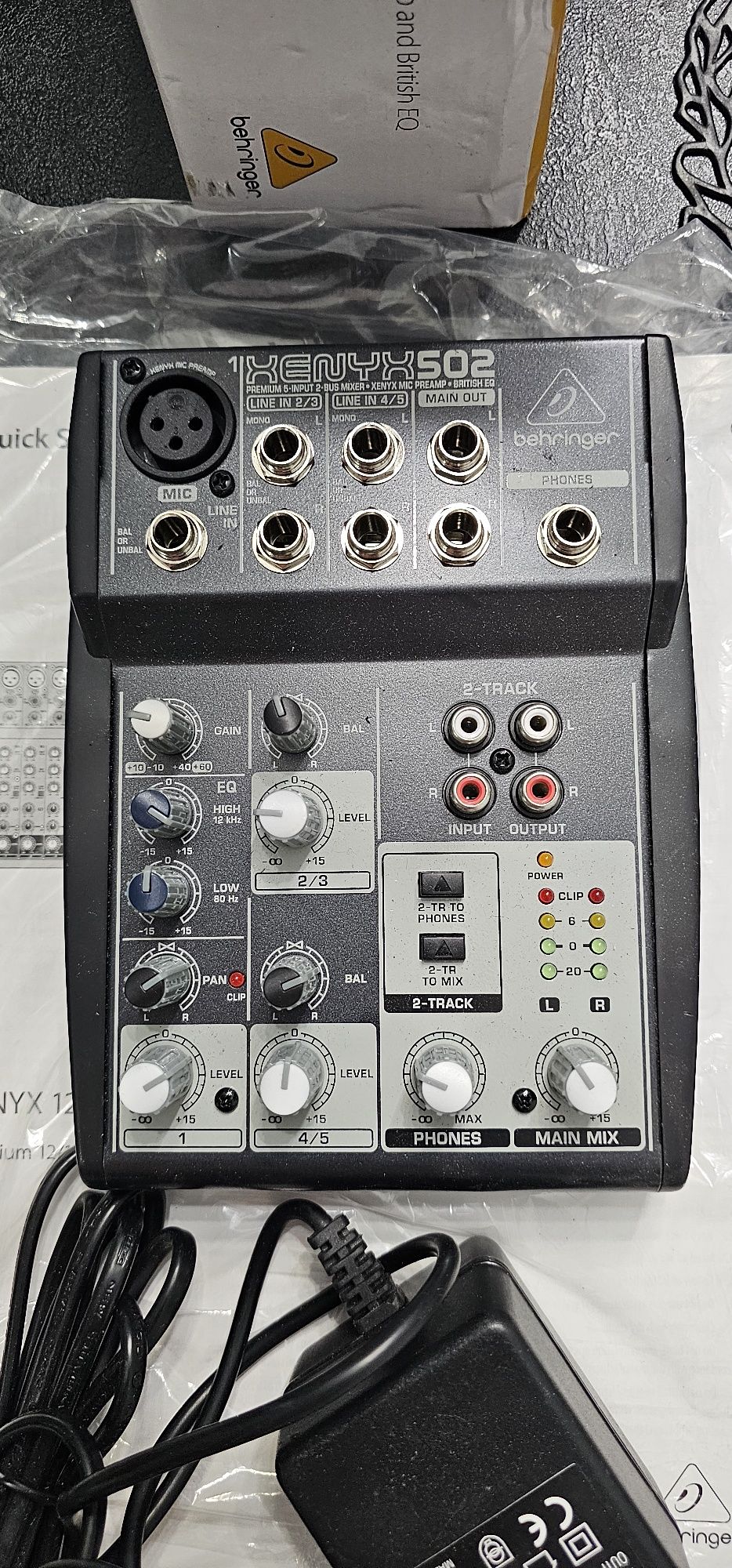 Behringer Xenyx 502  nowy