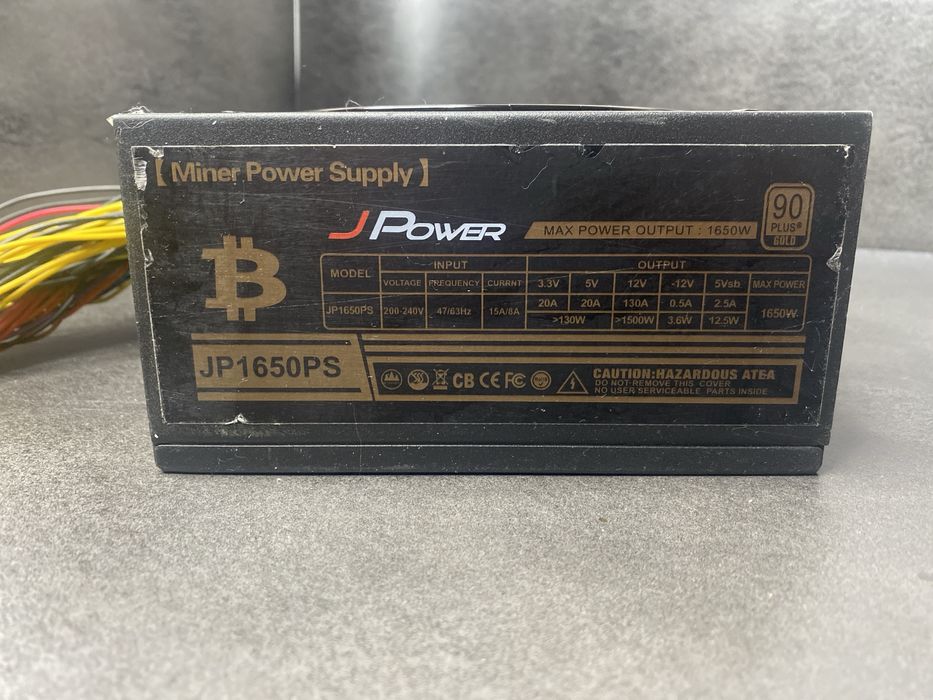 Блок питания JPower 1650 ватт