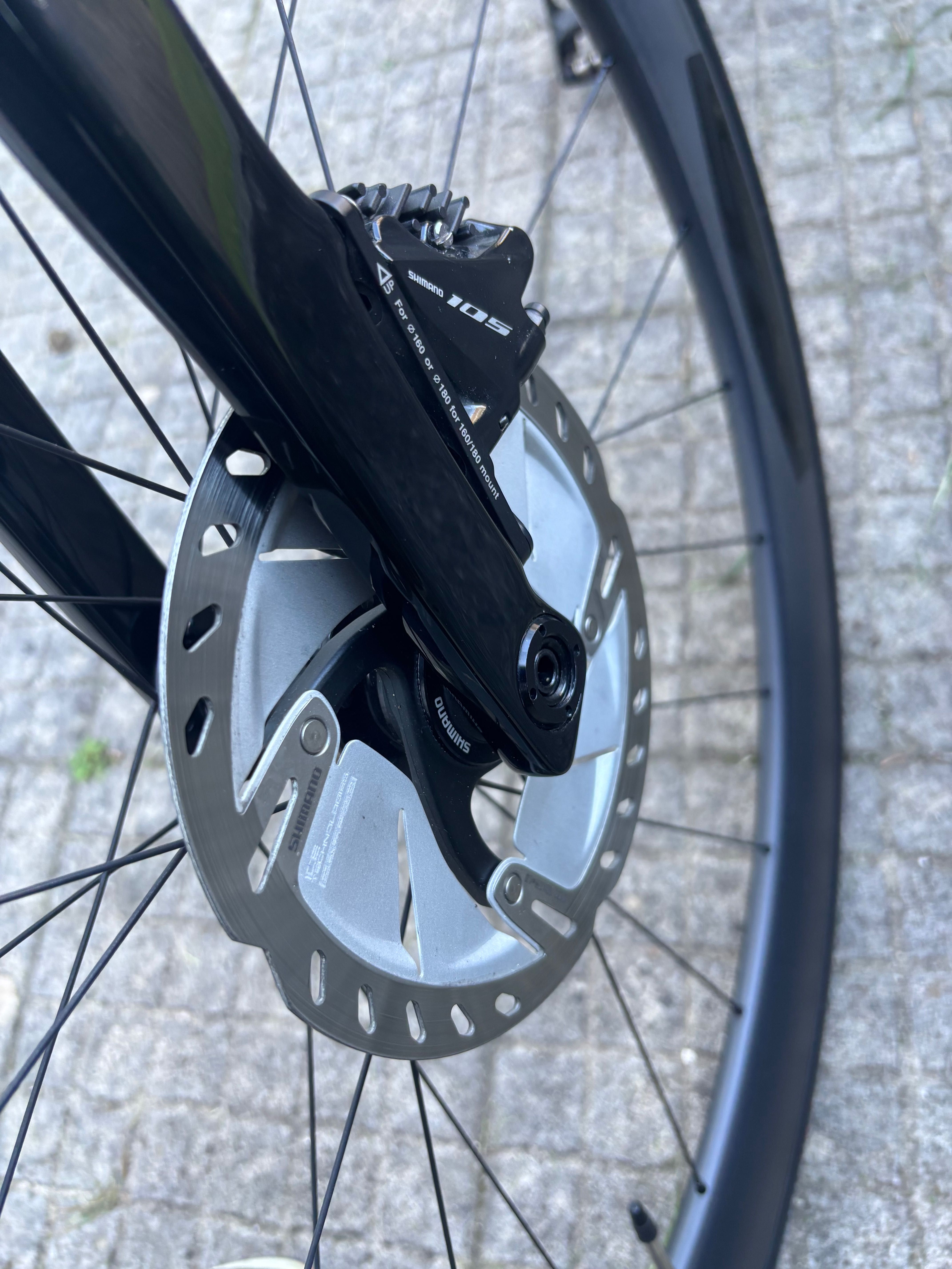 Van Rysel EDR CF M + rodas & espigão carbono