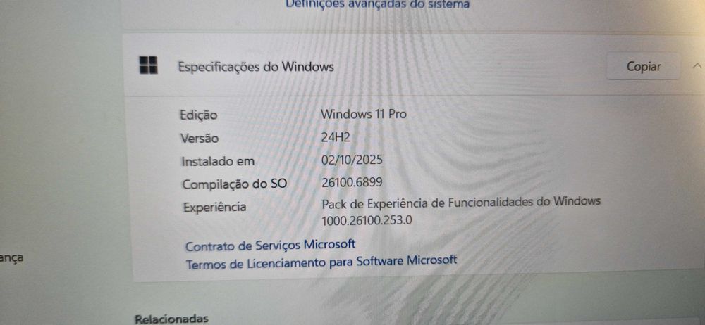 Portátil Dell i7 6ªgeração RAM 8Gb SSd NVMe 256Gb