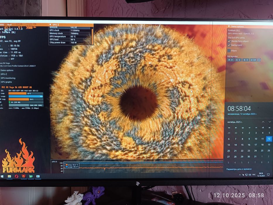 Відеокарта vega air boost oc 8gb тести на фото,тест по відеозв'язку