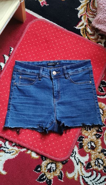 Krótkie spodenki jeansowe dżinsowe