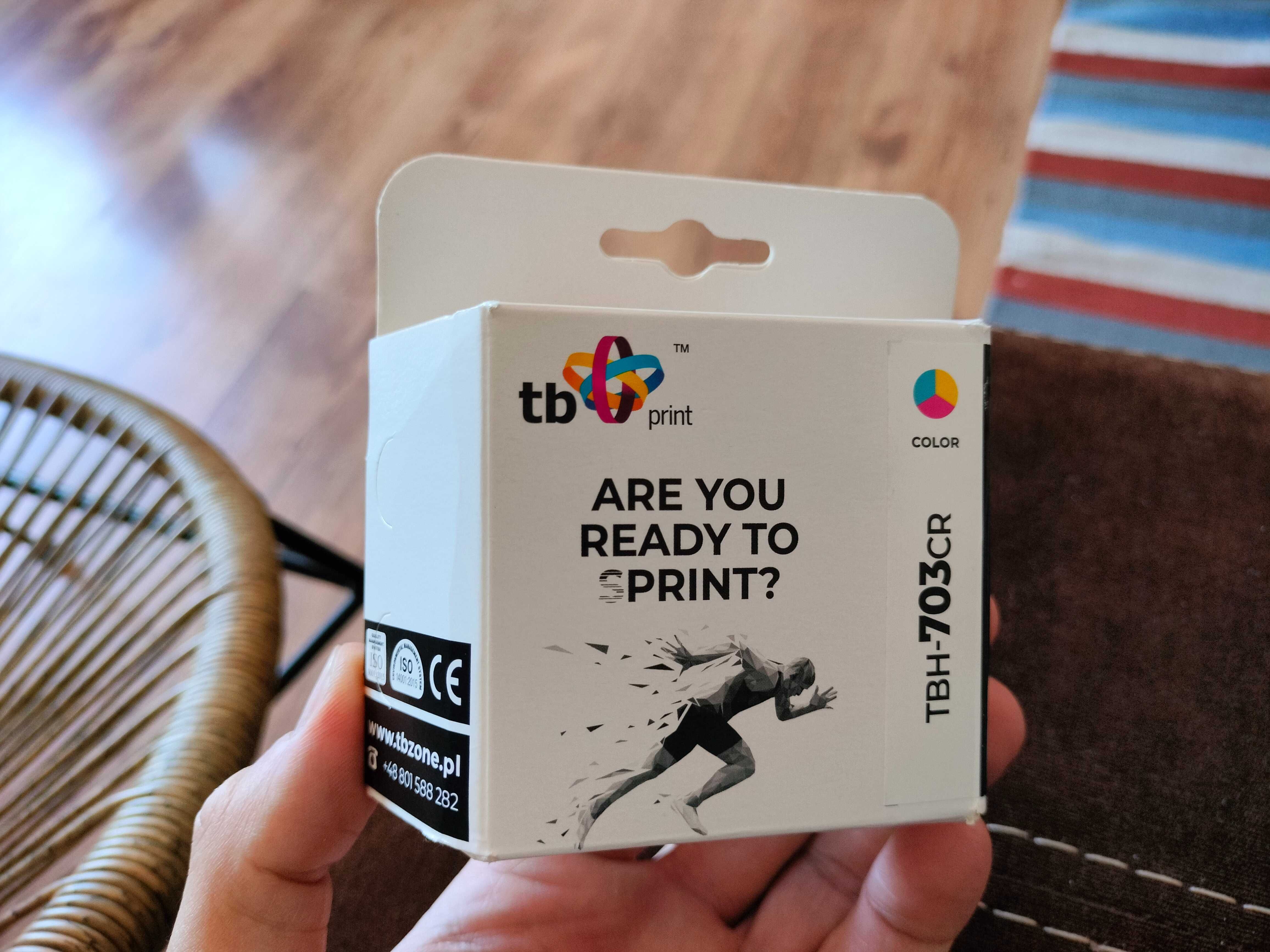 Toner kolorowy TBH-703cr (HP OfficeJet D730,F735; Ink Advantage K209a)