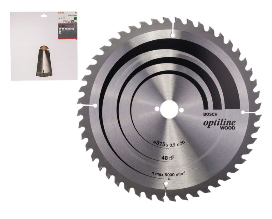 Bosch PRO Wood Tarcza pilarska 315×3,2×30mm, T48