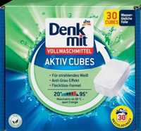 Таблетки для прання білої білизни Denkmit Vollwaschmittel Cubes 30 шт
