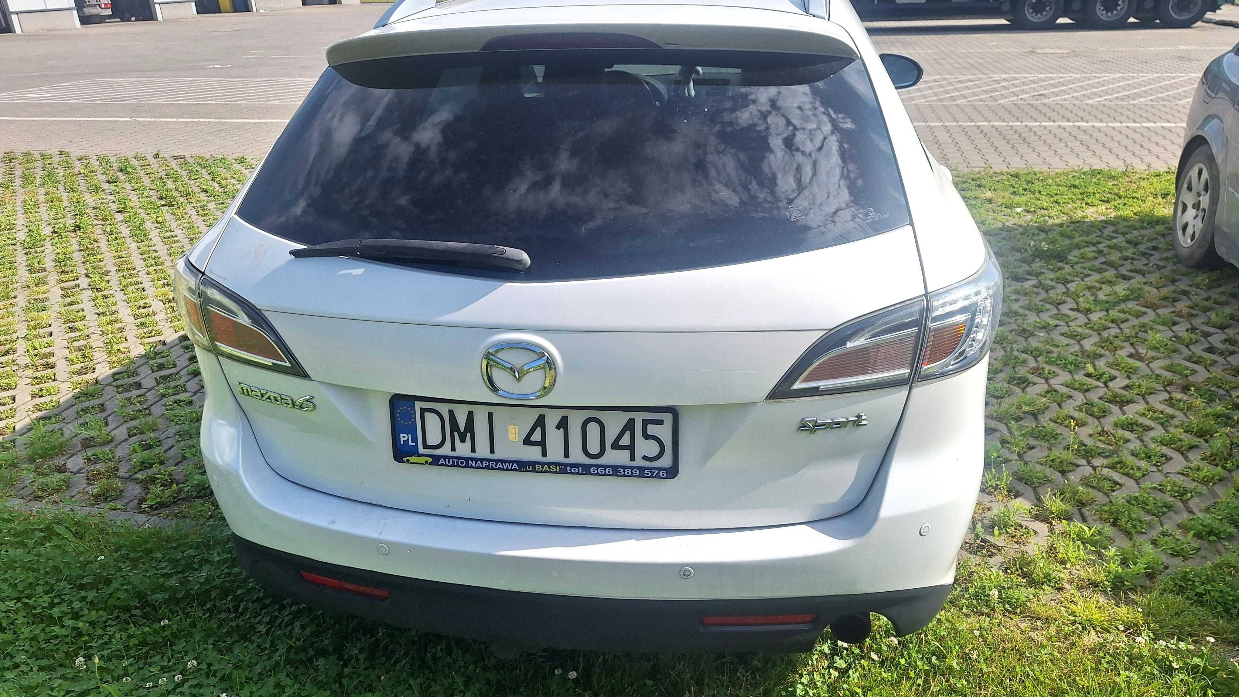 Mazda 6 w pięknym kolorze