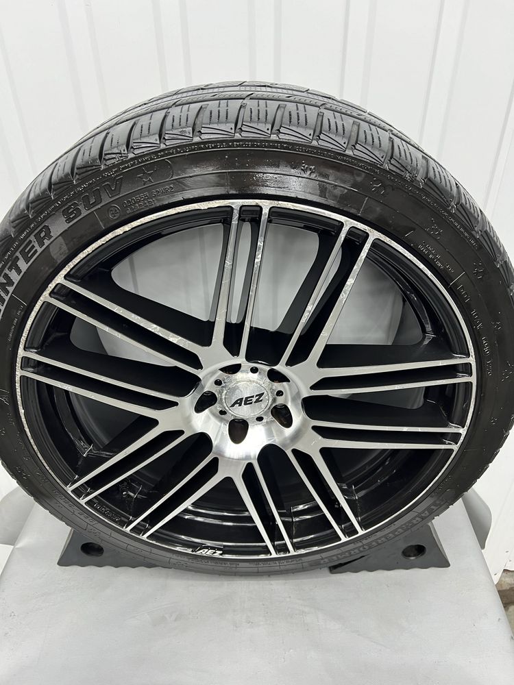 Alufelgi KOMPLET 21 cali 5x112 AEZ Mercedes ML GLE GLC GLS Audi Q5 Sko