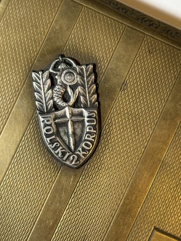 Papierośnica 2 Polski Korpus PSZnZ