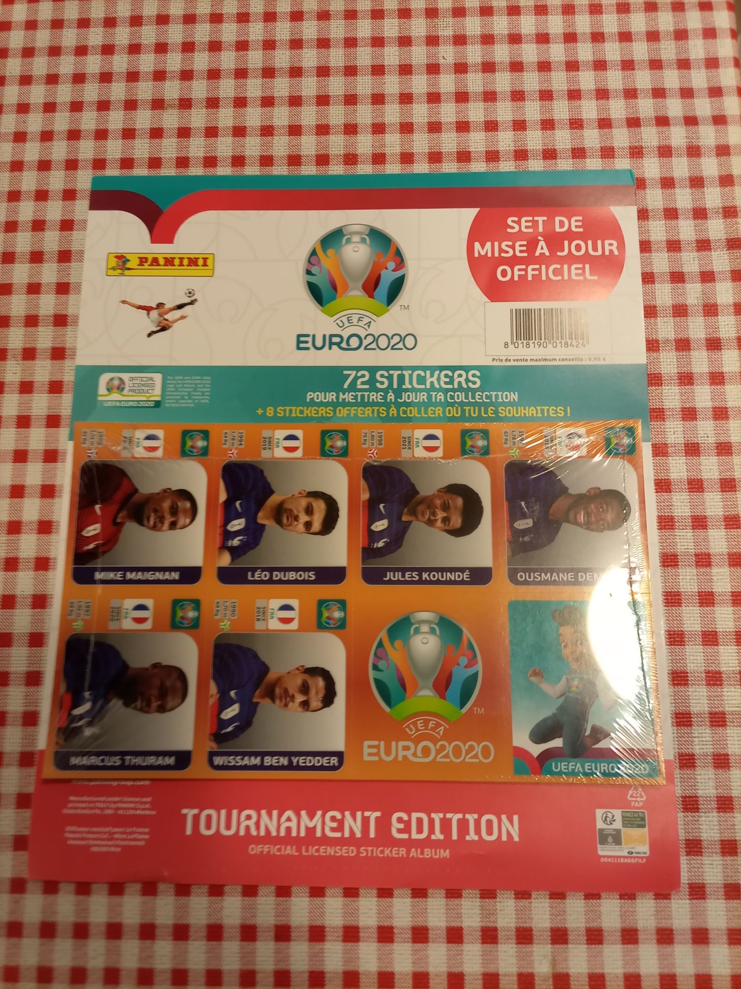 Cromos da Coleção UEFA EURO 2020 Tournament Edition