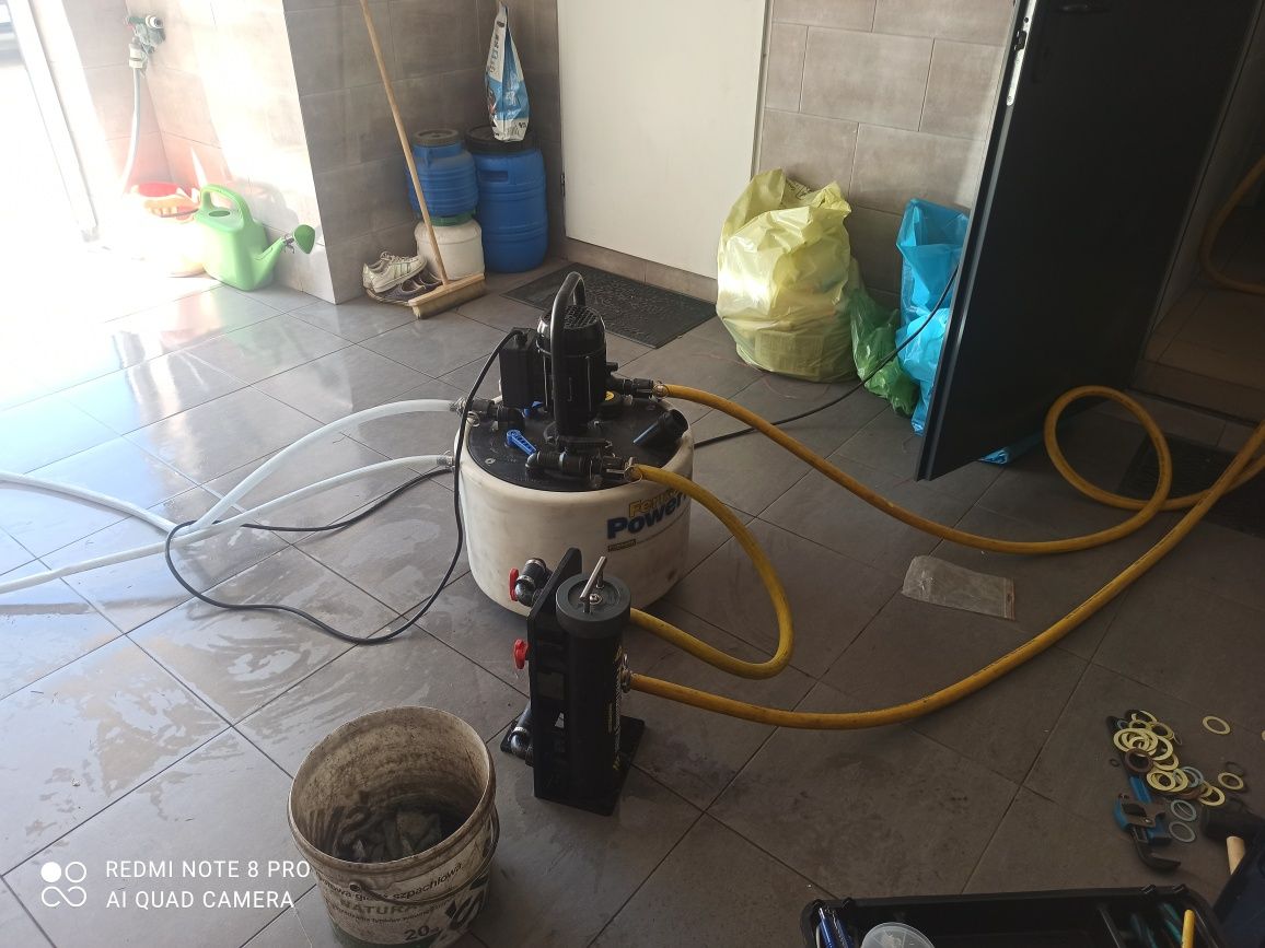 Profesjonalne mechaniczne i chemiczne płukanie instalacji C.O i C.w.u.