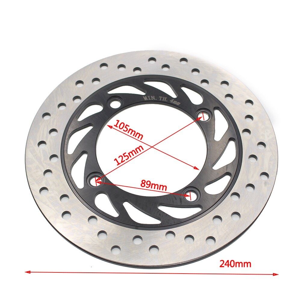 Тормозной диск Honda cb400 Transalp 240mm co 125mm межболт 105mm