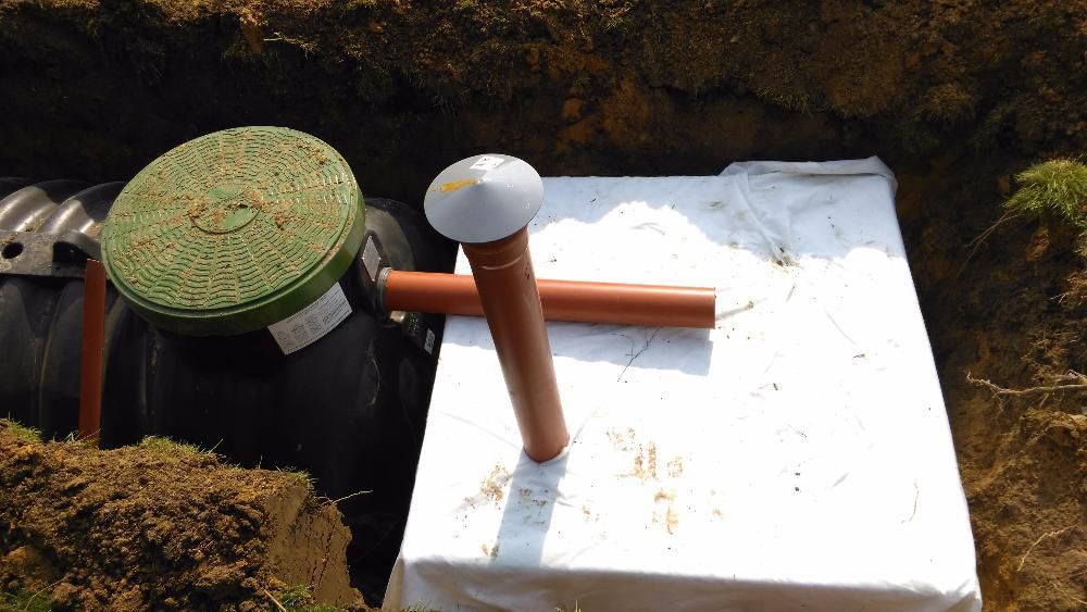 przydomowa oczyszczalnia  ekologiczna biologiczna zbiornik na deszczów