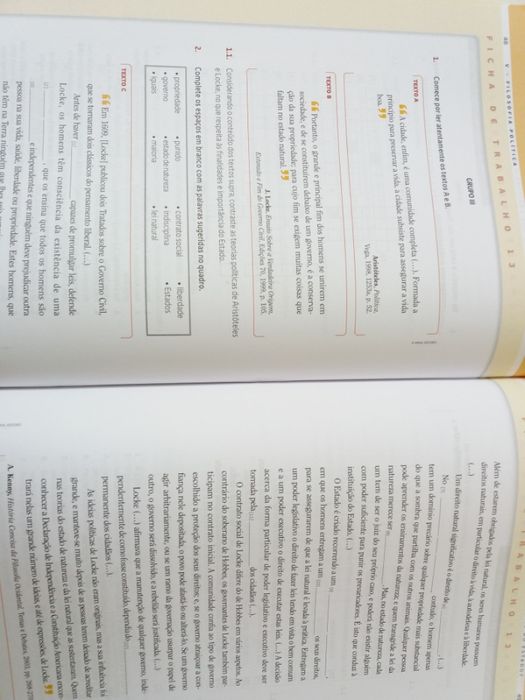 Clube das Ideias 10º ano - Filosofia - Caderno de Atividades.