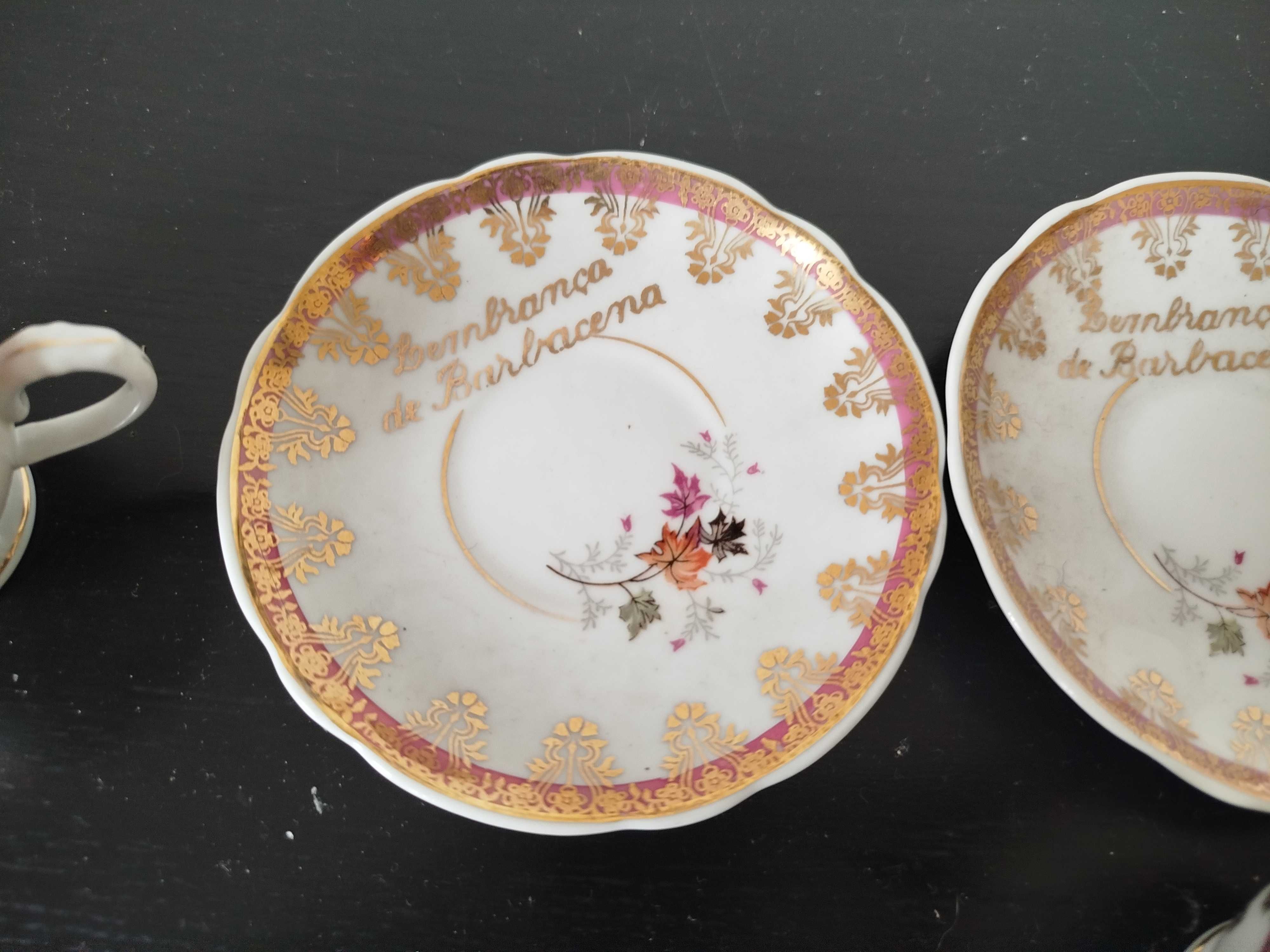 Duas chávenas de café porcelana Brazil