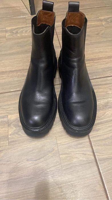 Zara черевики челсі ботильйони