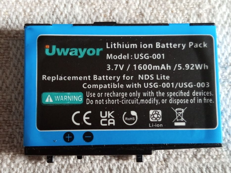 Батарея акумулятор Nintendo CTR-003 для 3DS 3,7 В 1600 мА·год