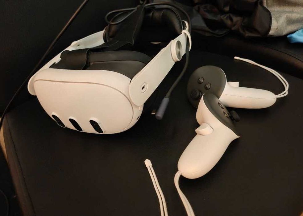 поганого зору Meta Quest 3 128 VR Шолом. Стандарт комплект +Кріплення