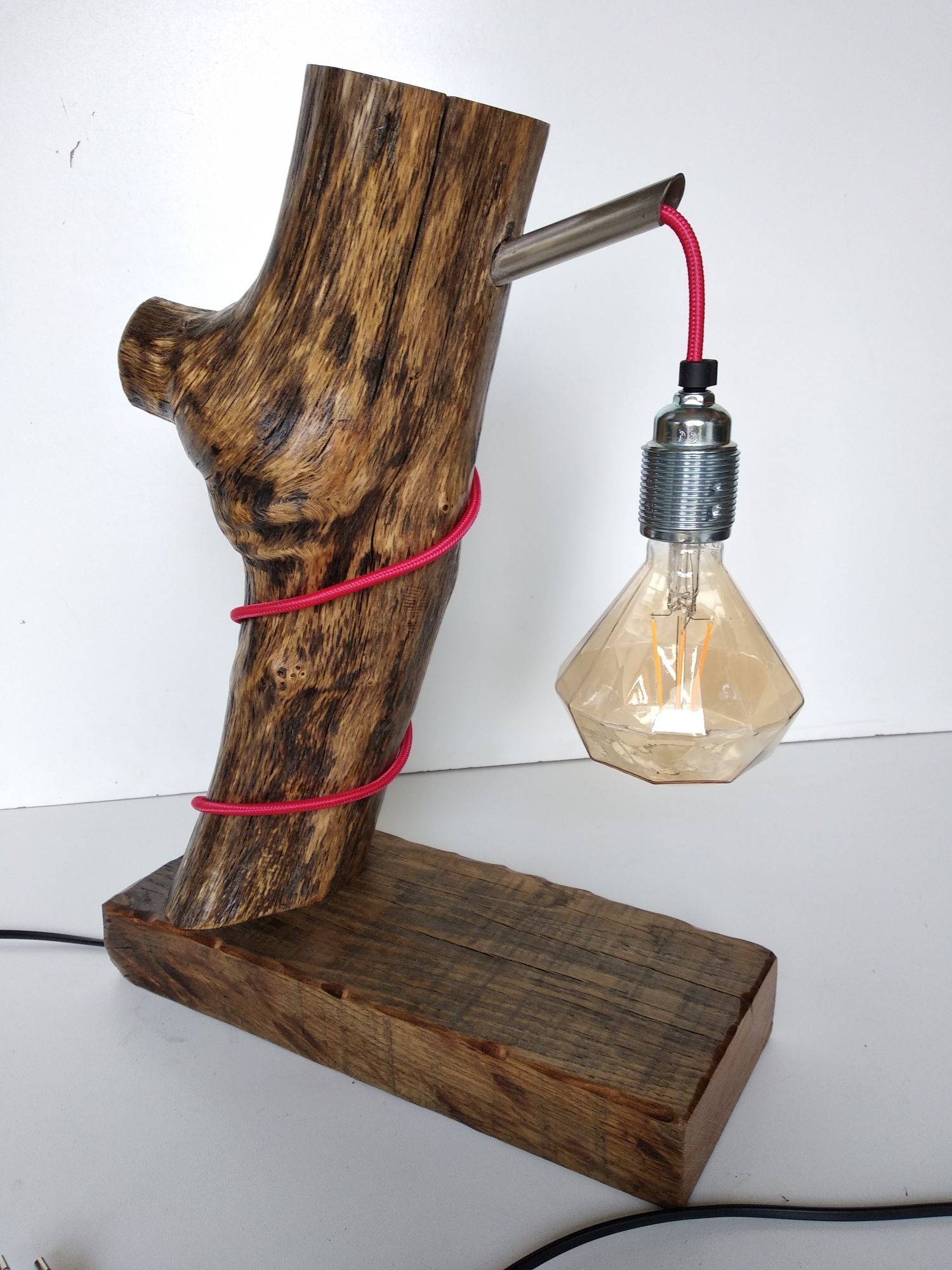 Podstawka lampka vintage