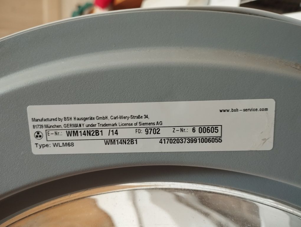 Pralka Siemens IQ300 7 kg iSensoric 1400/min IQ 300