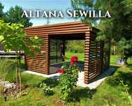 Altana drewniana nowoczesna Sewilla. Szybka realizacja. Producent