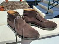 Botas castanhas marca Church's modelo Ryder 3