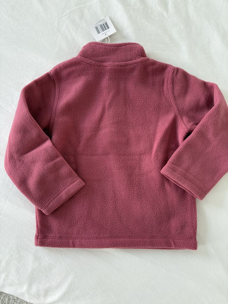 Camisola polar cor de rosa Modalfa 18-24m