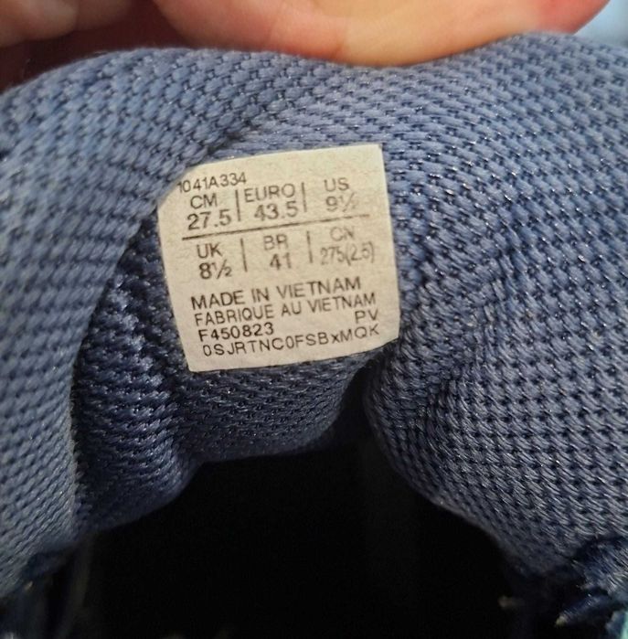 Sapatilhas padel Asics Gel-Resolution 9 Padel Blue tamanho 43.5