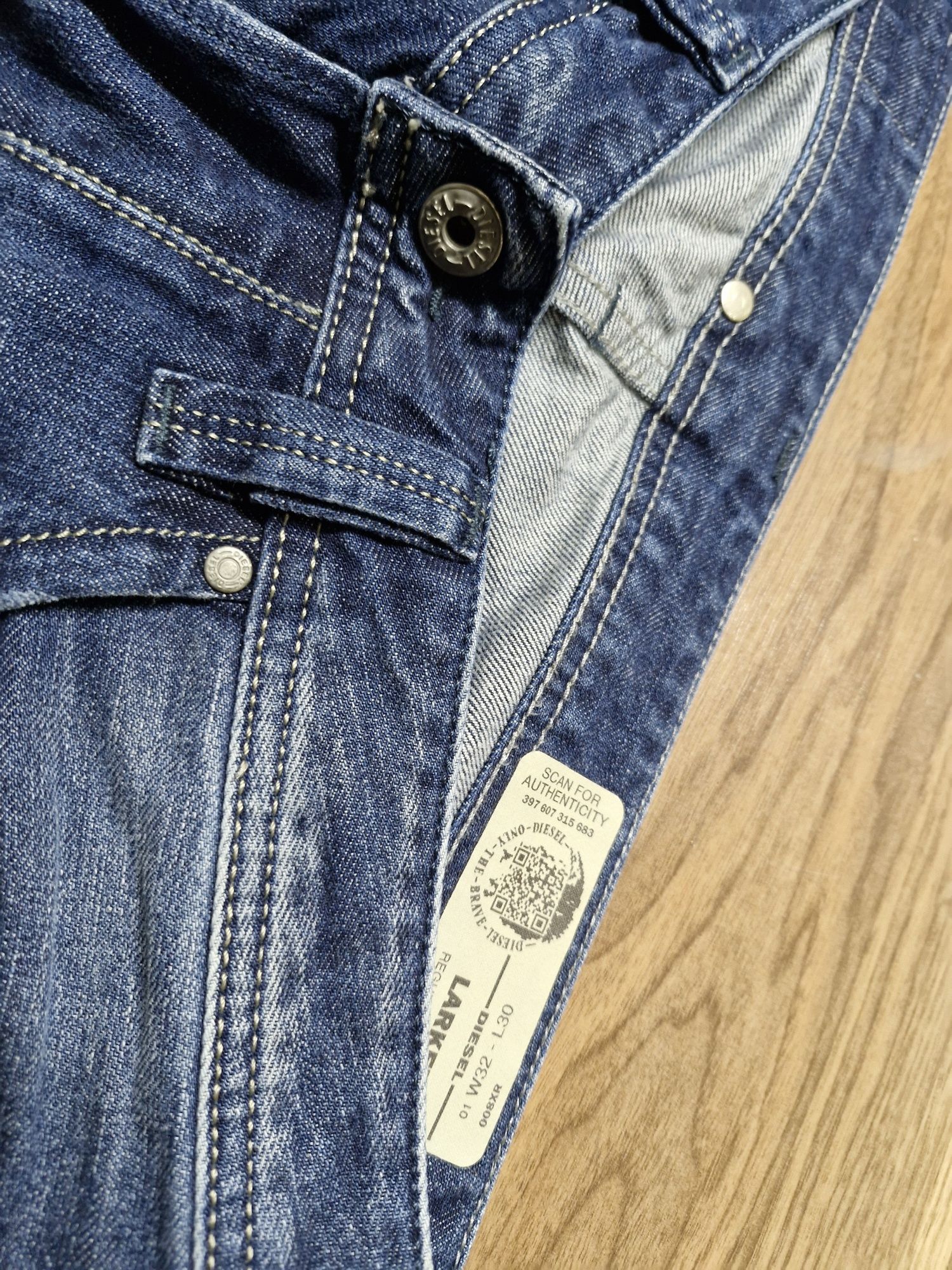 Spodnie Jeansy Diesel LARKEE  32/30  nowe !