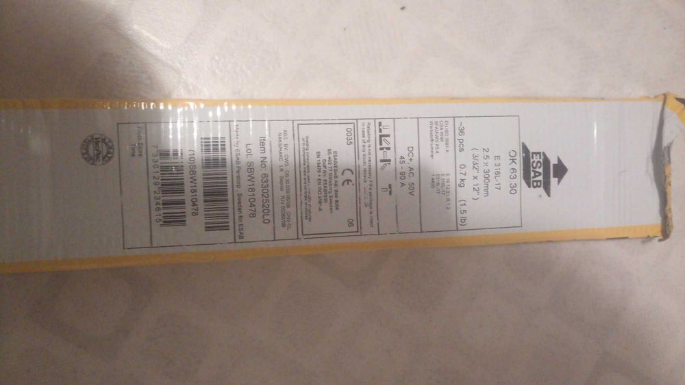Электррды esab нержавейка 316 L