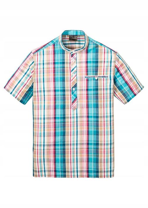 B.P.C męska koszula w kratę ze stójką ^41/42