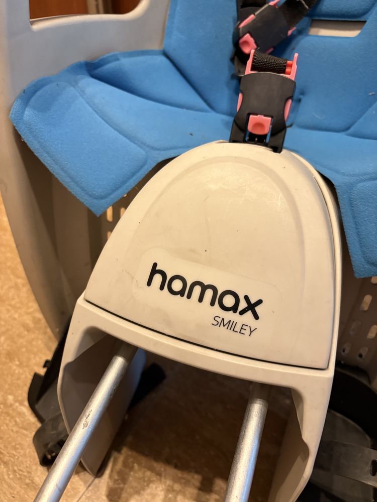 Fotelik rowerowy Hamax Smiley