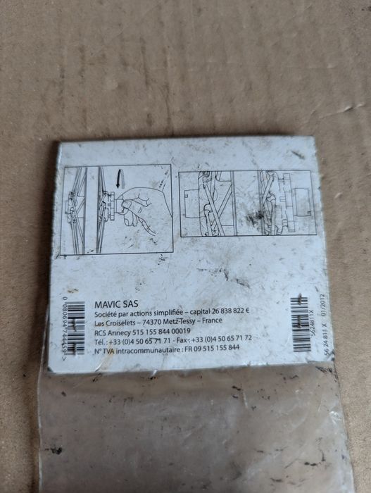 Adapter przedni Mavic do kół MTB 20x110mm