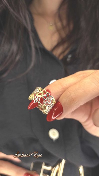 Złoty pierścionek p.585/3,82g