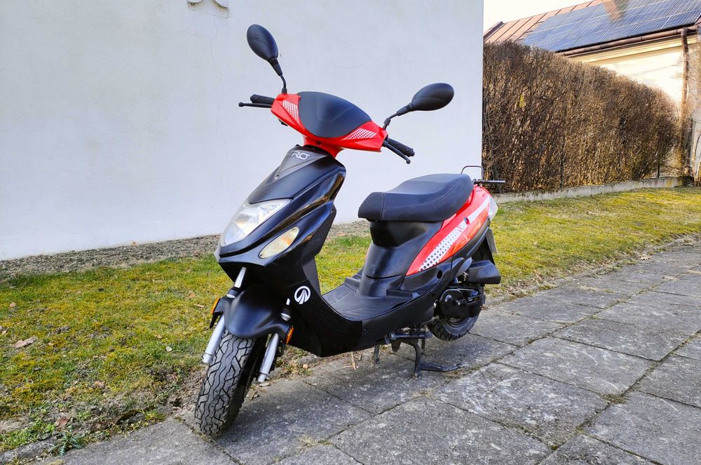 2023 R Skuter 50 4T 100% Sprawny Mały Przebieg BEZAWARYJNY Transport