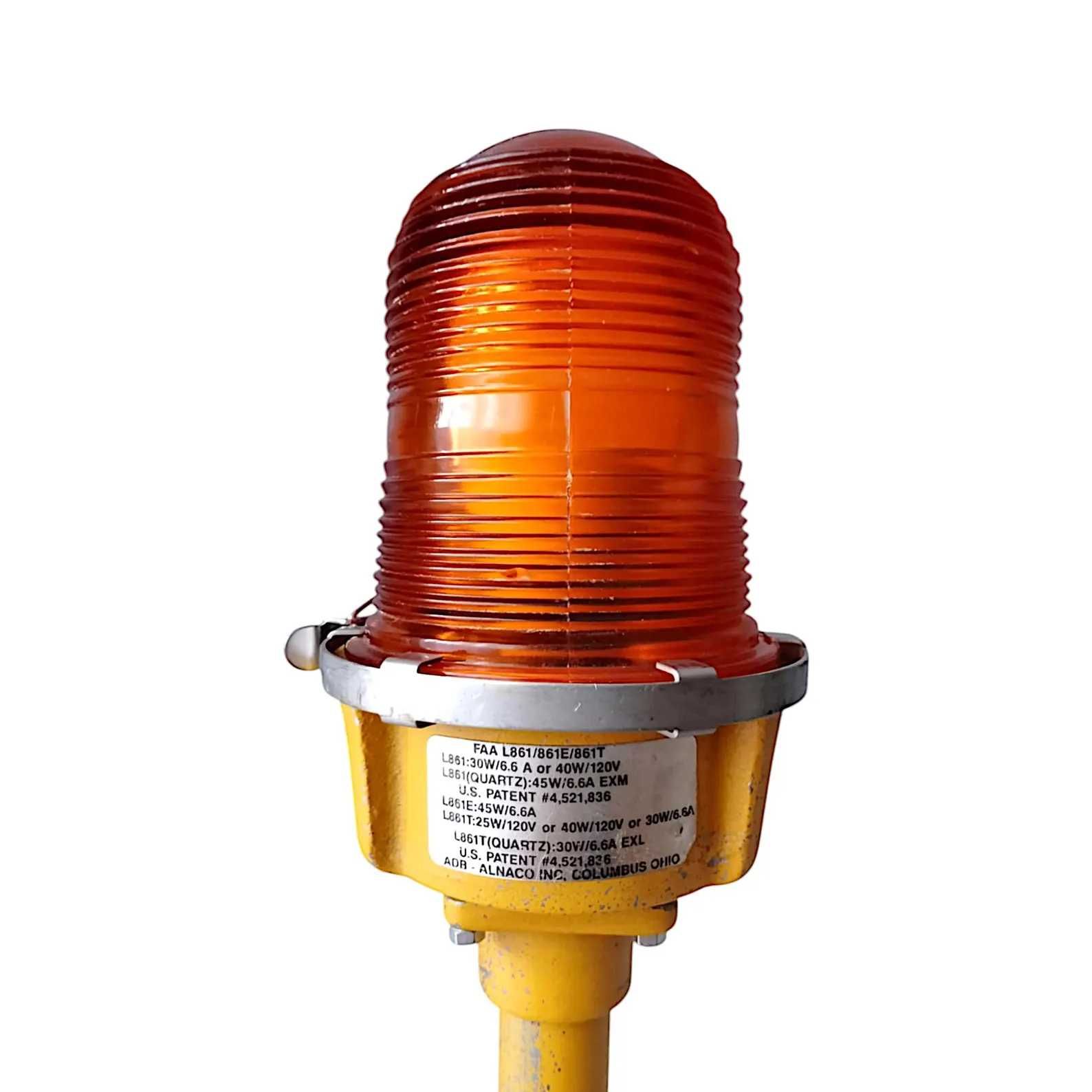 Oryginalna Lampa Lotniskowa ADB-ALNACO USA Lampa Pasa Startowego