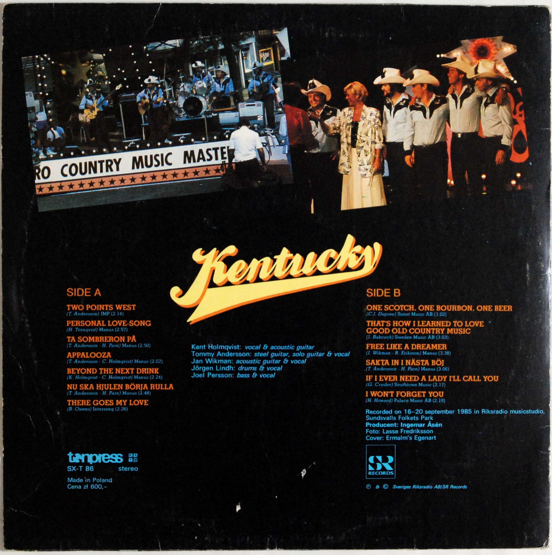 Kentucky - Two Points West (SX-T 86)