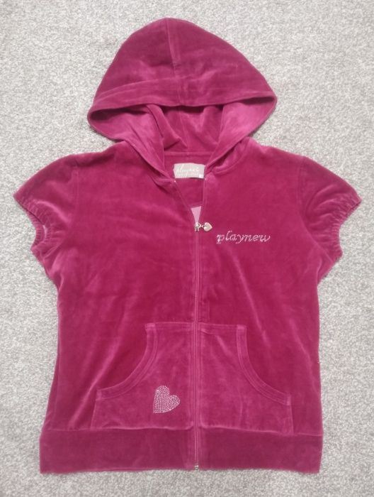 Велюровая жилетка L