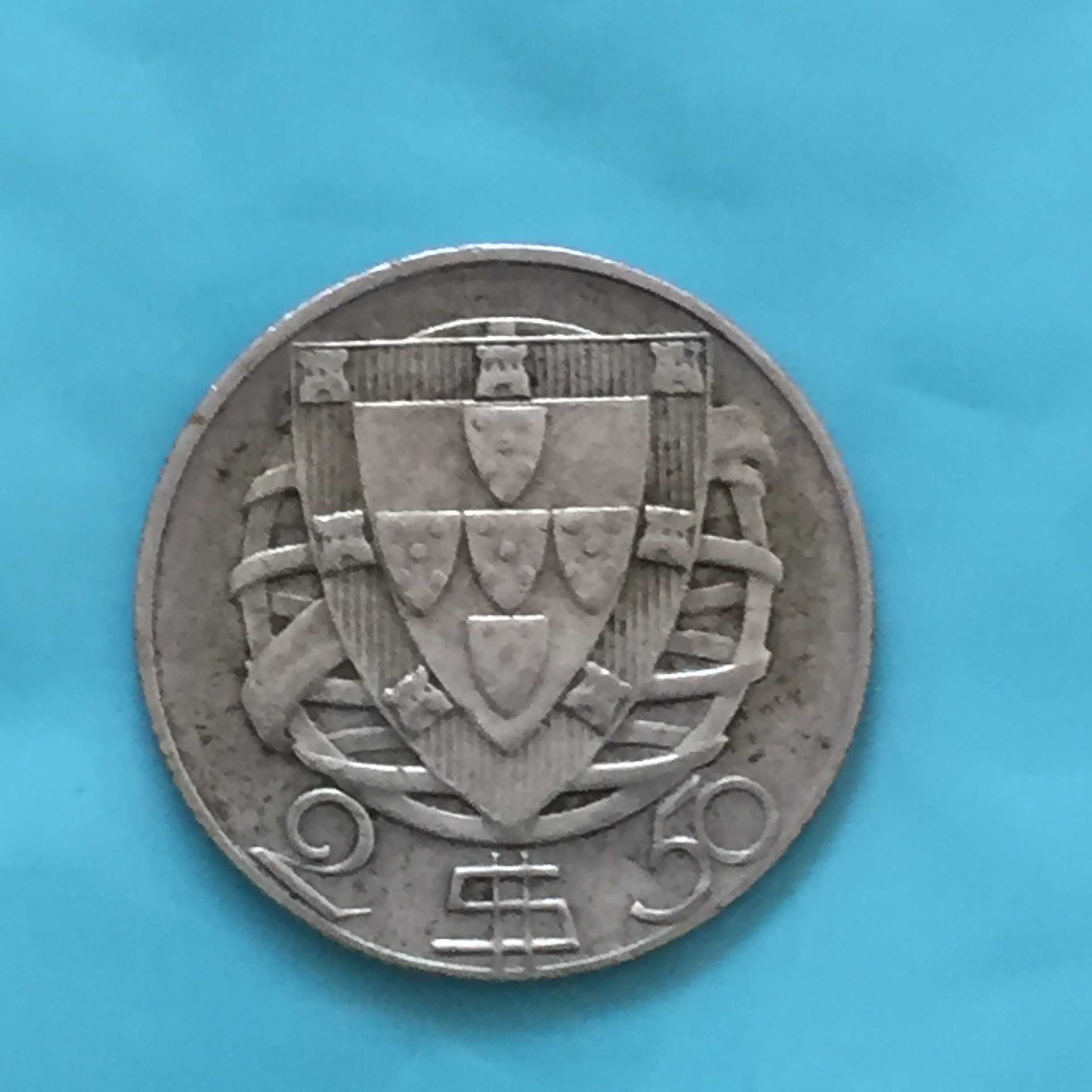 2,50 Escudos 1946 - prata