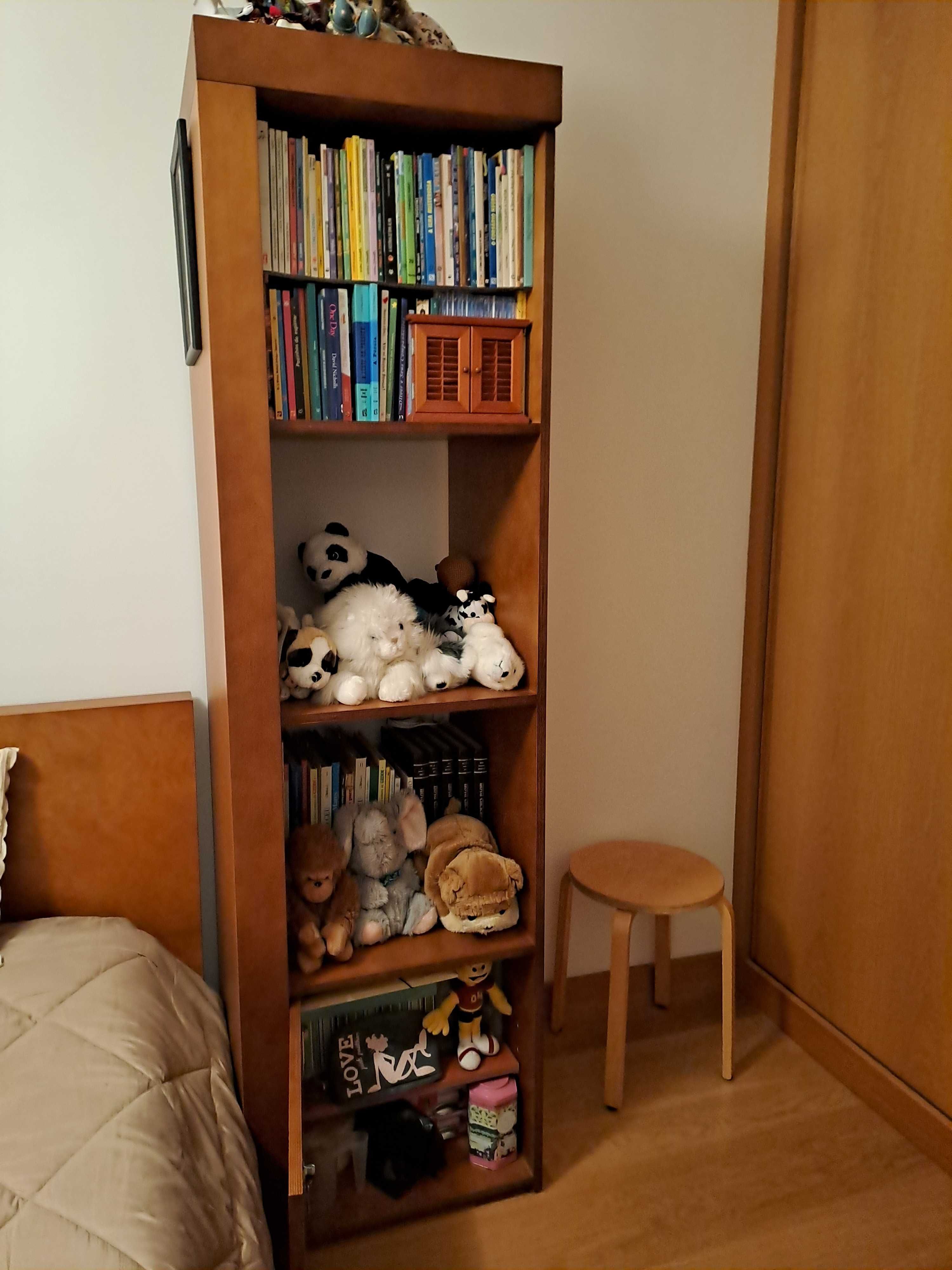 Mobília de quarto SOLTEIRO COM 2 CAMAS - 1 GAVETÃO