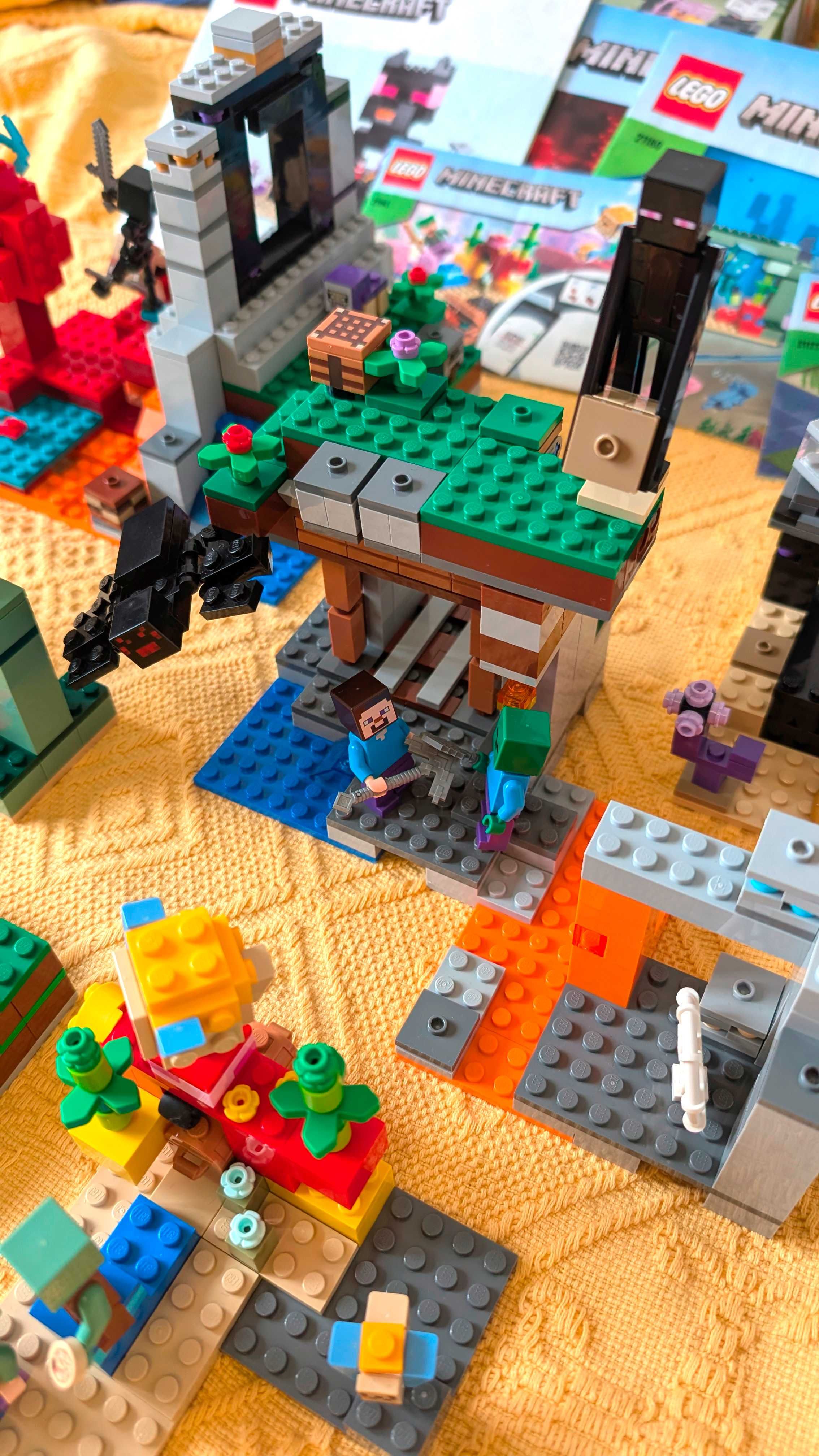 Продам 6 різних наборів LEGO Minecraft (Ціна за все)