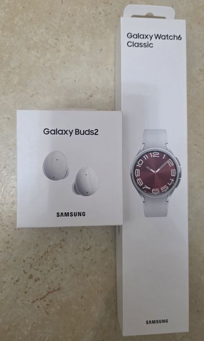 Samsung Pack Watch 6 Classic 43mm + Buds 2