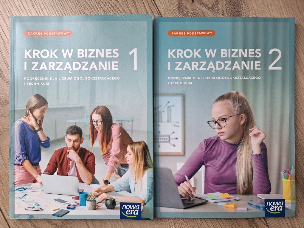 Krok w biznes i zarządzanie 1, 2. Podręcznik. Zakres podstawowy.
