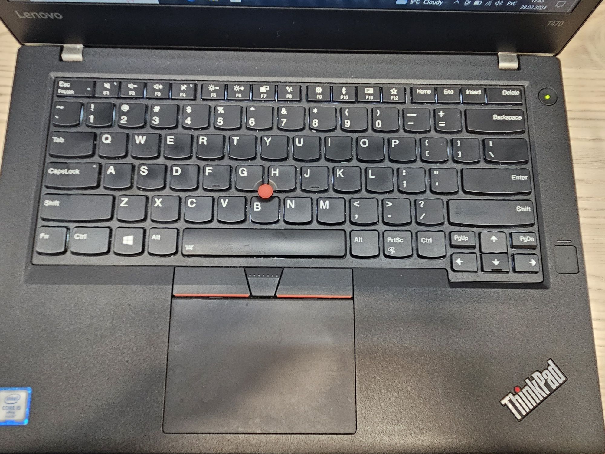 Ноутбук Lenovo ThinkPad T470 i5-6300U/16Gb DDR4/256Gb m.2 nvme/14 FHD