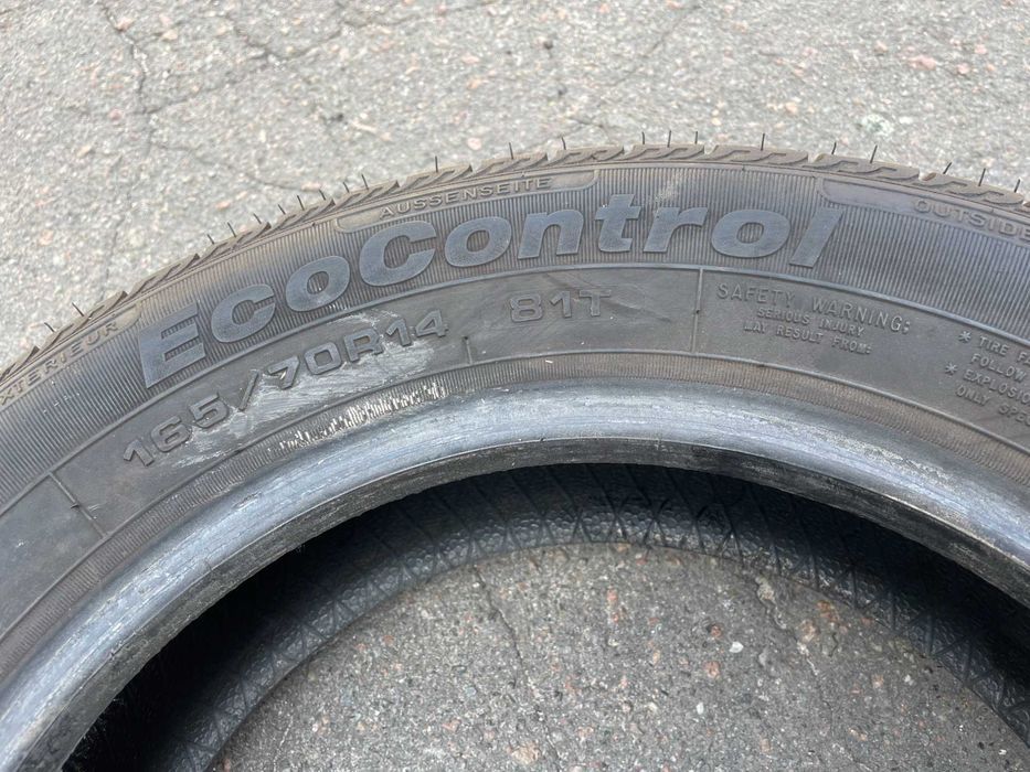 Рік: 2020 - Fulda EcoControl 165/70R14 81T шини бу літо 2 штуки