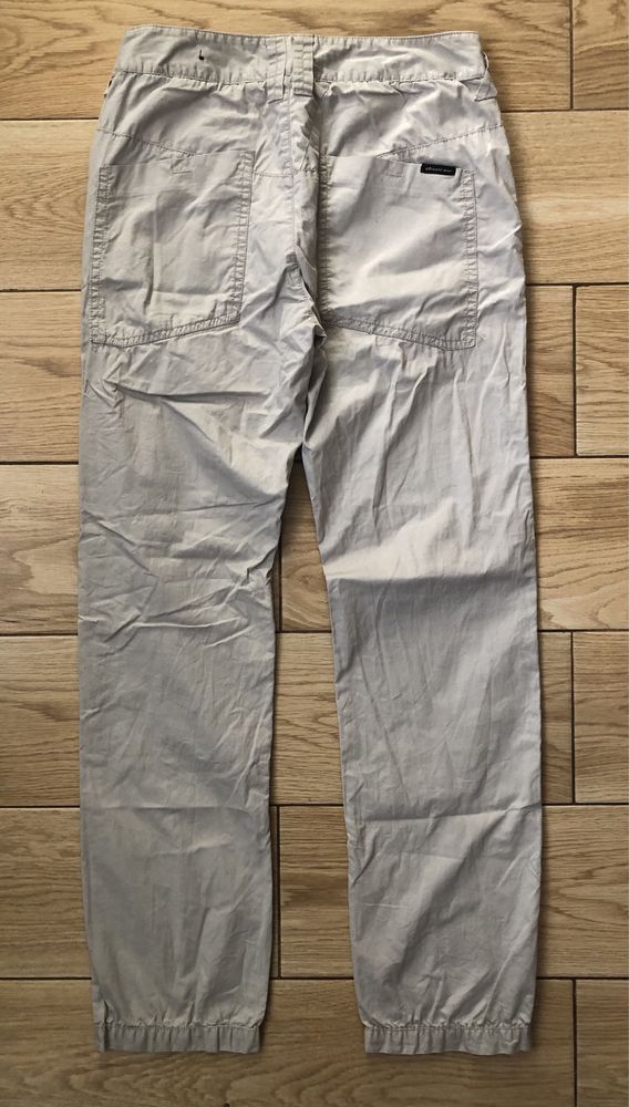 Beżowe bawełniane spodnie Diverse 30