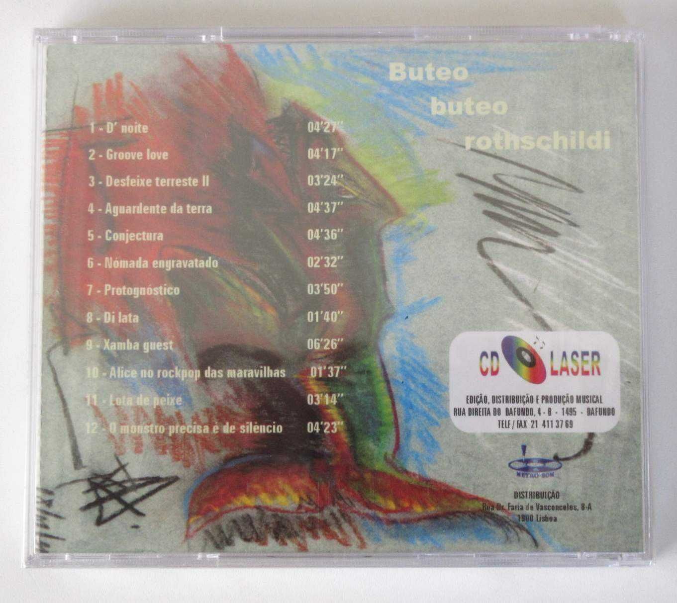 Buteo Buteo Rothschildi - Alice No Rockpop Das Maravilhas (CD SELADO)