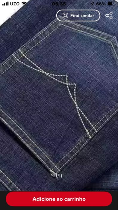 Jeans masculino novos